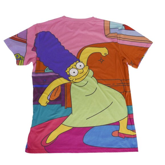 COOL SHIRTS/COOL SHIRTZ All Over Print Marge Simpson T-Shirt, size large - Picture 2 of 4